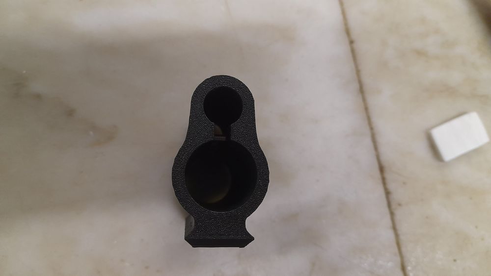 Abraçadeira de cano com rail picatinny