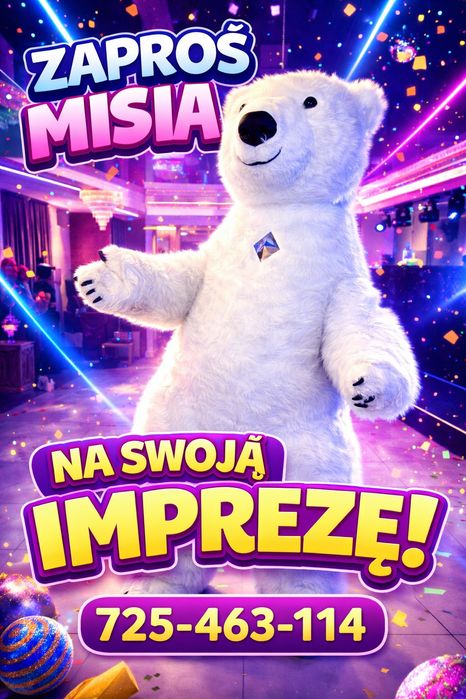 Biały Miś Impreza 2,6 m.