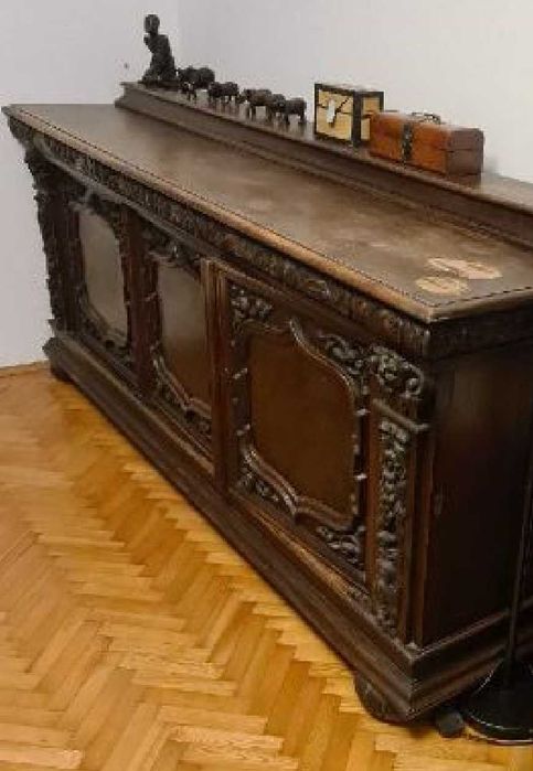 Meble Gdańskie 2szt. -  komoda + witryna