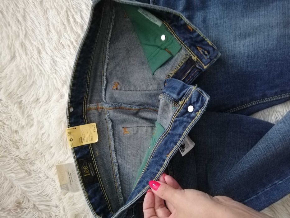 spodnie Lee W31 L33 nowe z metkami spodnie Lee maddox straight leg