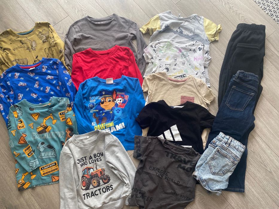 Paka ciuchów dla chłopca rozmiar 110