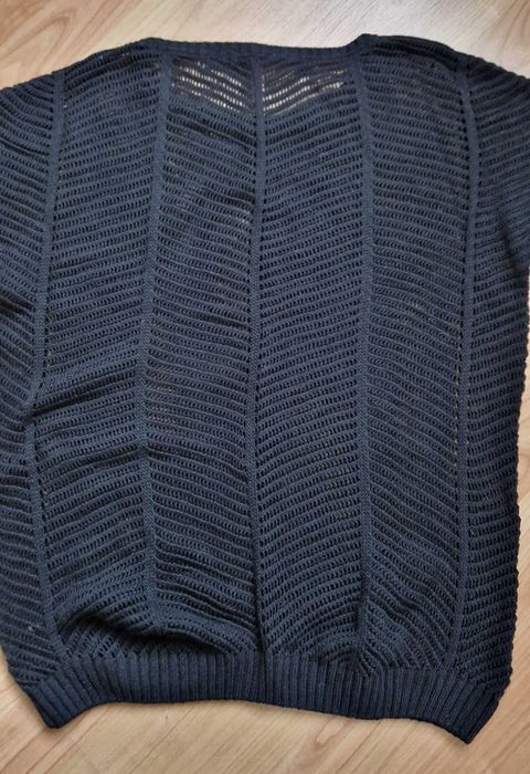 Czarny Sweter ażurowy Esmara M