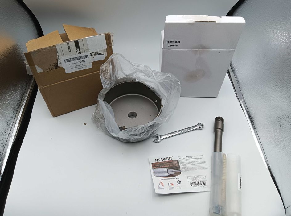 Conjunto de brocas de núcleo SDS Plus de 150 mm