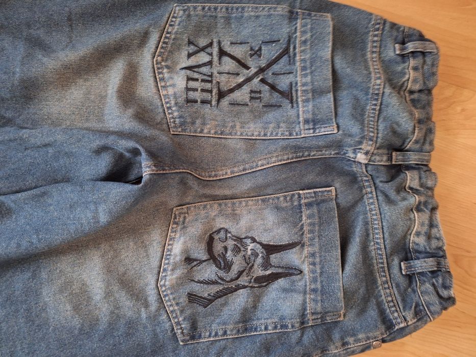 Reporter spodnie jeansowe baggy r. 164 (xs)