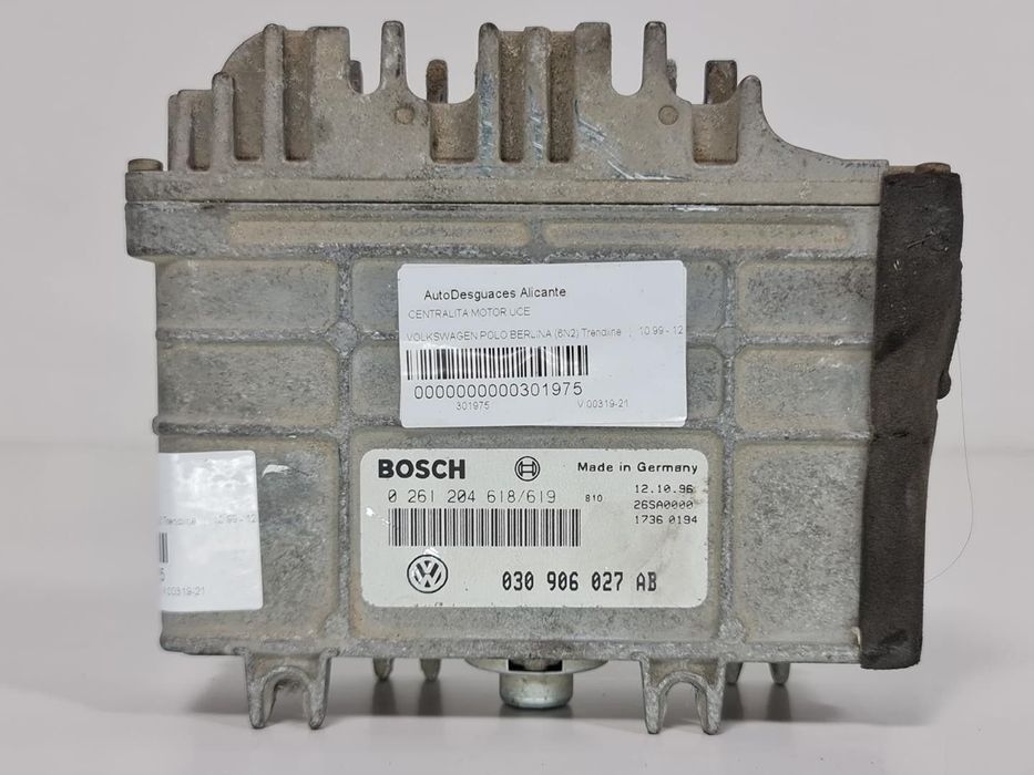CENTRALINA MOTOR UCE VOLKSWAGEN POLO 1999