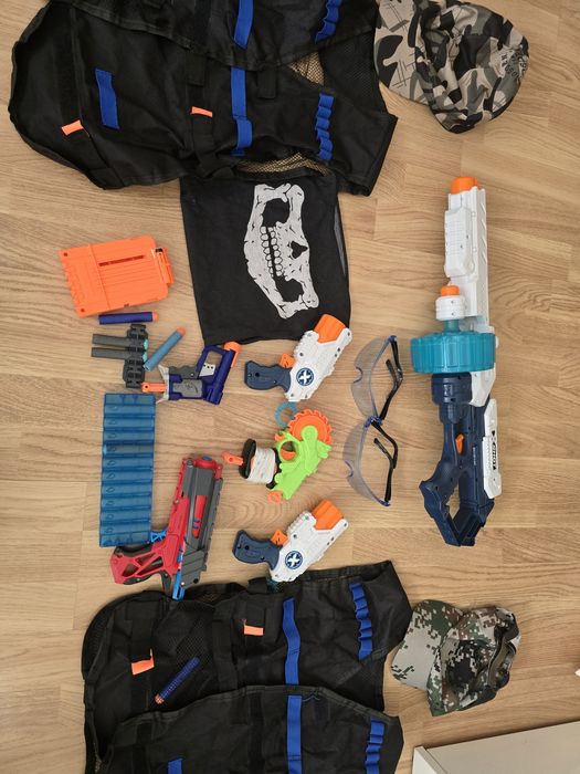 Nerf pistolas 8 unidades