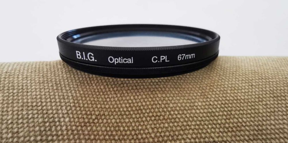 Bolsa Kalahari + 3 filtros BIG de 67mm para camera fotográfica