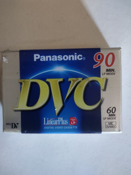 Kaseta kasety VHS TDK 240 Panasonic DVC 90 Mini DV