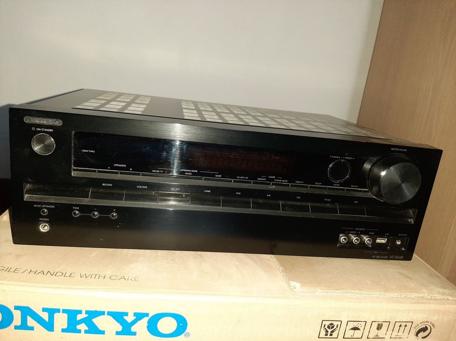 Amplituner ONKYO HT-R548 uszkodzony dźwięk