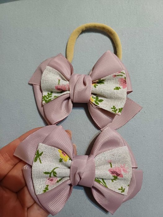 Spineczka i opaseczka, komplet dla sióstr