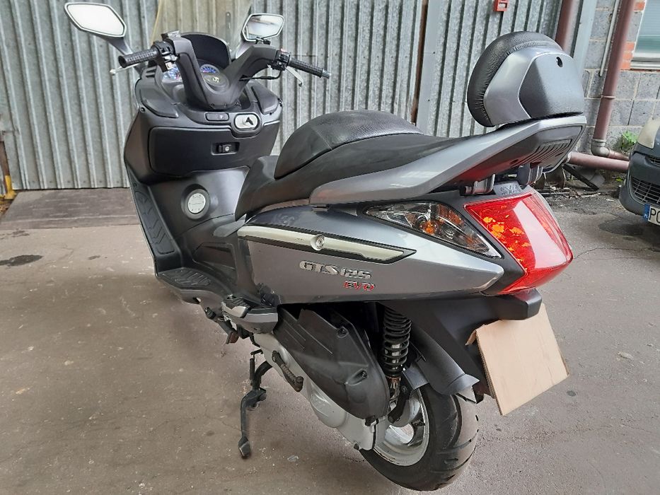 Sym GTS 125cc..2010r.Gaźnik.ciecz.4T.Zadbany.Na kat.B.Transport!
