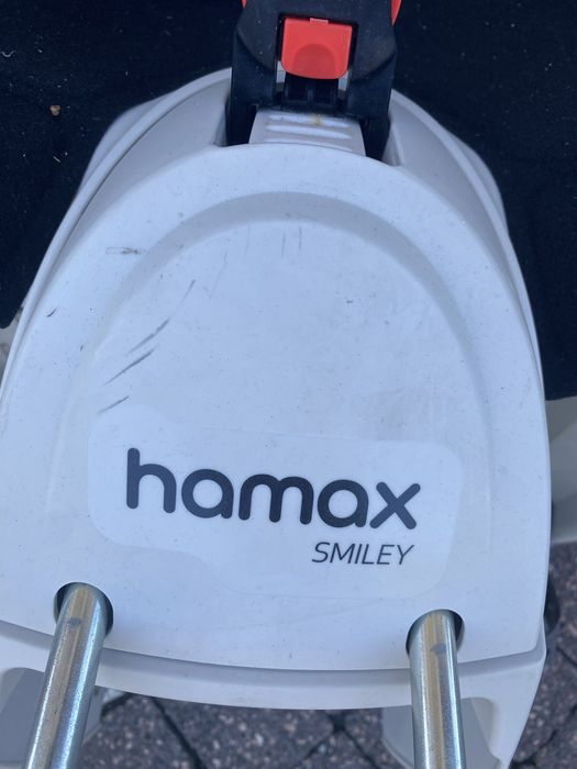Fotelik rowerowy hamax smiley