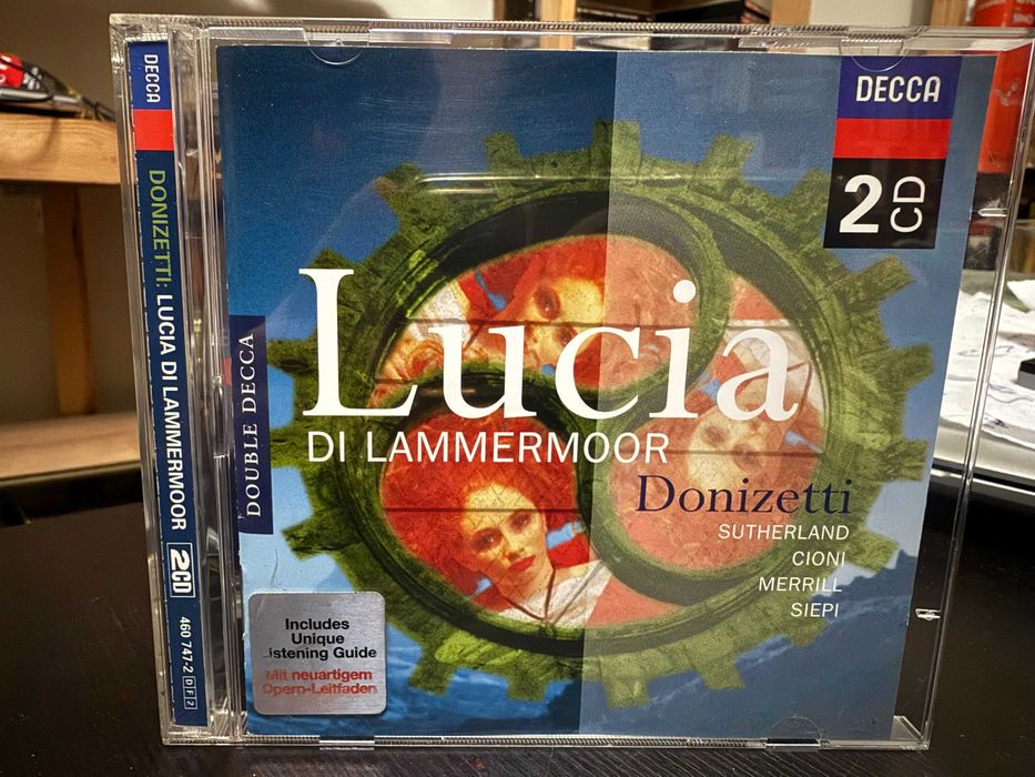 Donizetti – Lucia Di Lammermoor – Sutherland, Cioni – John Pritchard