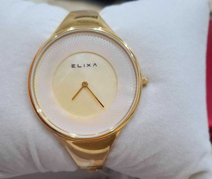 Złoty zegarek Elixa - nowy ! Atrakcyjna cena