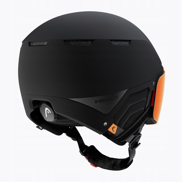outlet kask narciarski head cinema pro black/red yellow 52-55 cm xs-s