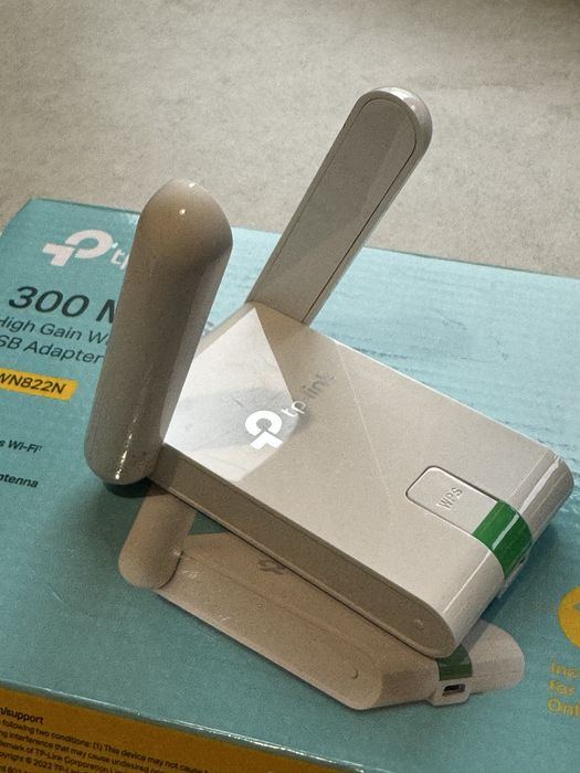Karta sieciowa zewnętrzna Tp-link 300 Mbps tl wn822n