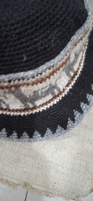 Етно панама в'язана гачком