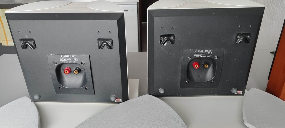 Jamo E 8 SUR głośniki surround + półki (Ikea)