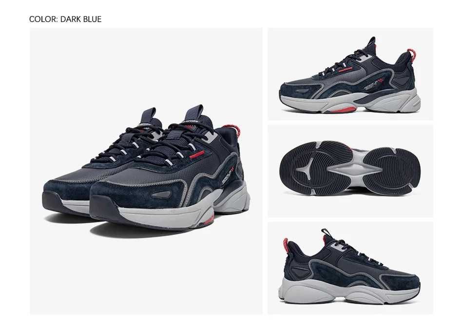 Новые кожаные кроссовки Baasploa для занятий спортом и прогулок.