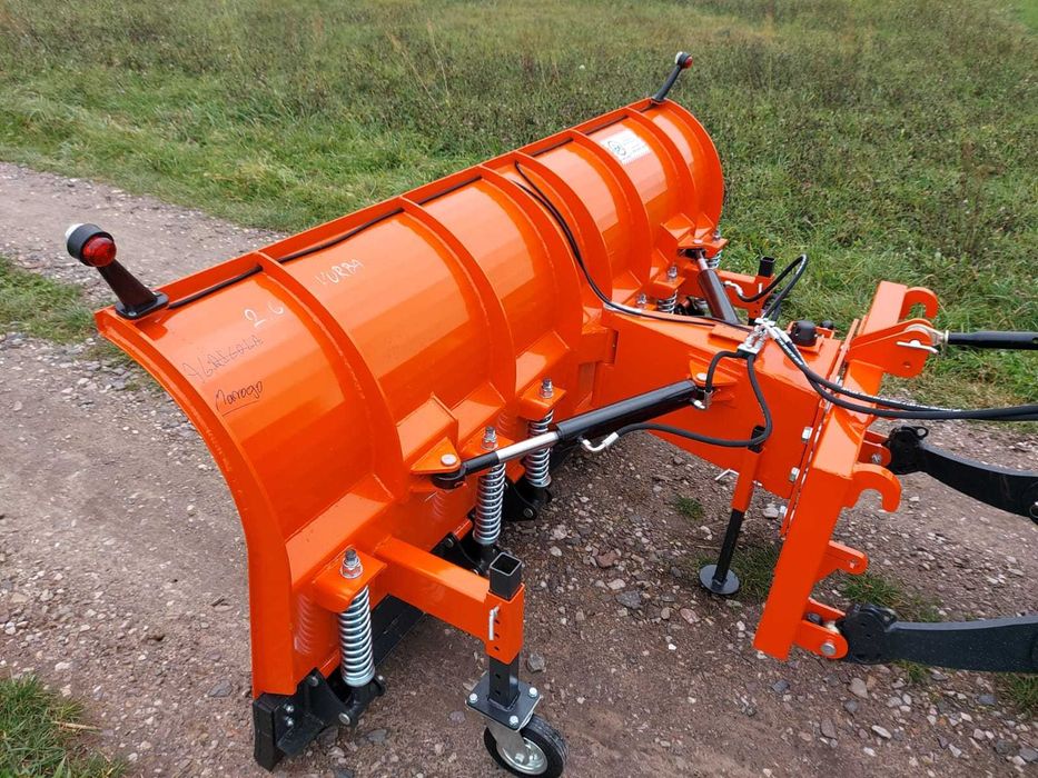 Plug Pług śnieżny pług komunalny kopiowanie terenu tuz led amortyzacj