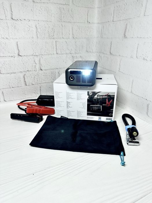 Бустер Пусковое устройство с компрессором Proove Air Jump 2в1 10400mAp