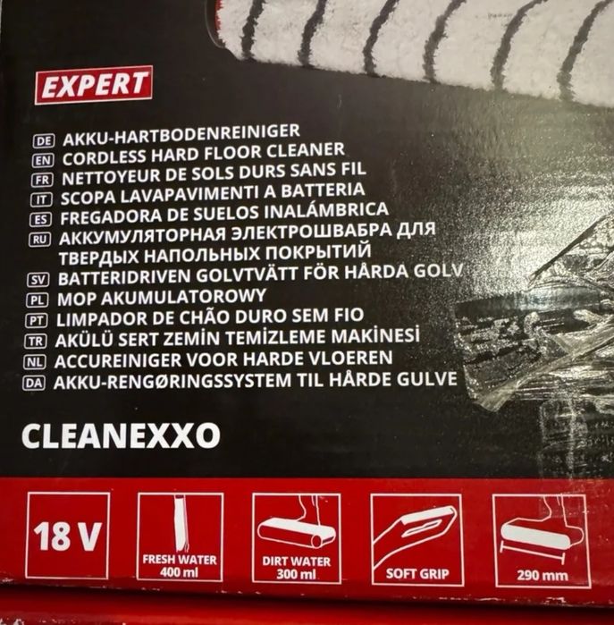 limpadora a bateria Einhell Cleanexxo