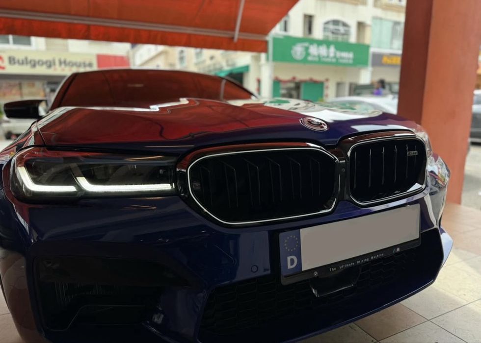 Ноздри M5 M-Performance Iconic Glow LED решетка BMW 5 G30 G31