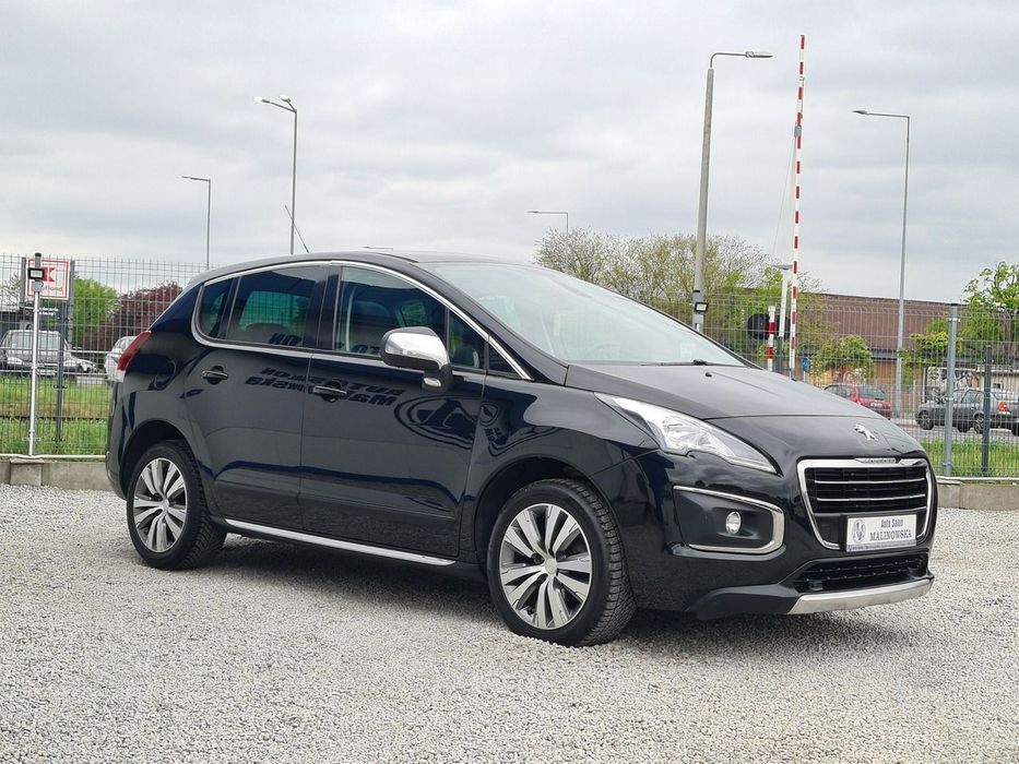 Peugeot 3008 SzklanyDach Navi PDC Kamera HeadUp Półskóry Klimatronik Sensory Alu