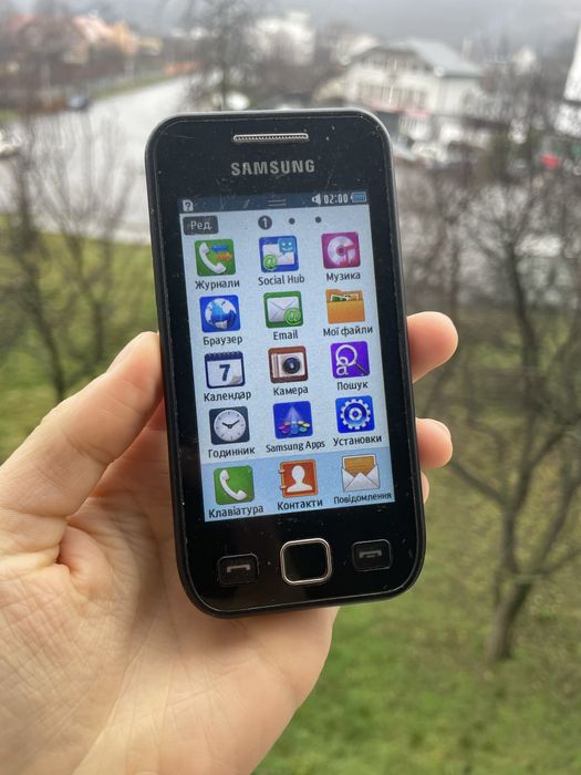 Samsung Wave 525 повністю робочий телефон Смартфон