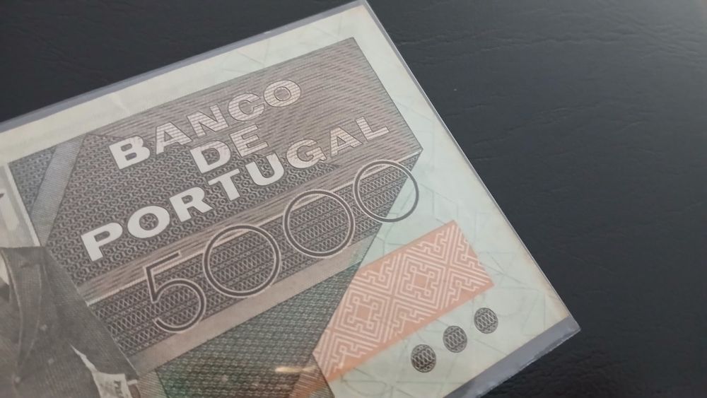 Nota de 5000 Escudos de 1986