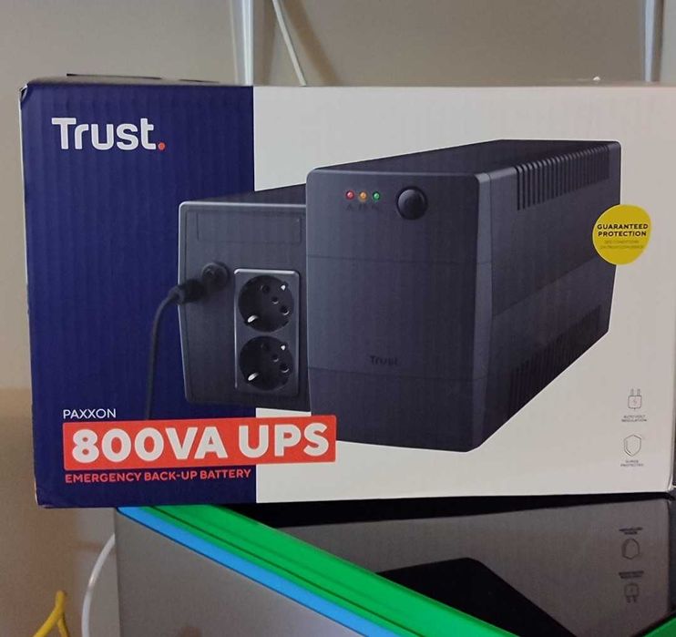 Ups TRUST Paxxon 800VA 2 tomadas