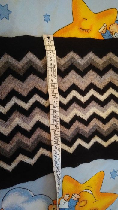 Теплий шарф жіночий, шарф на зиму. Чорний шарфик