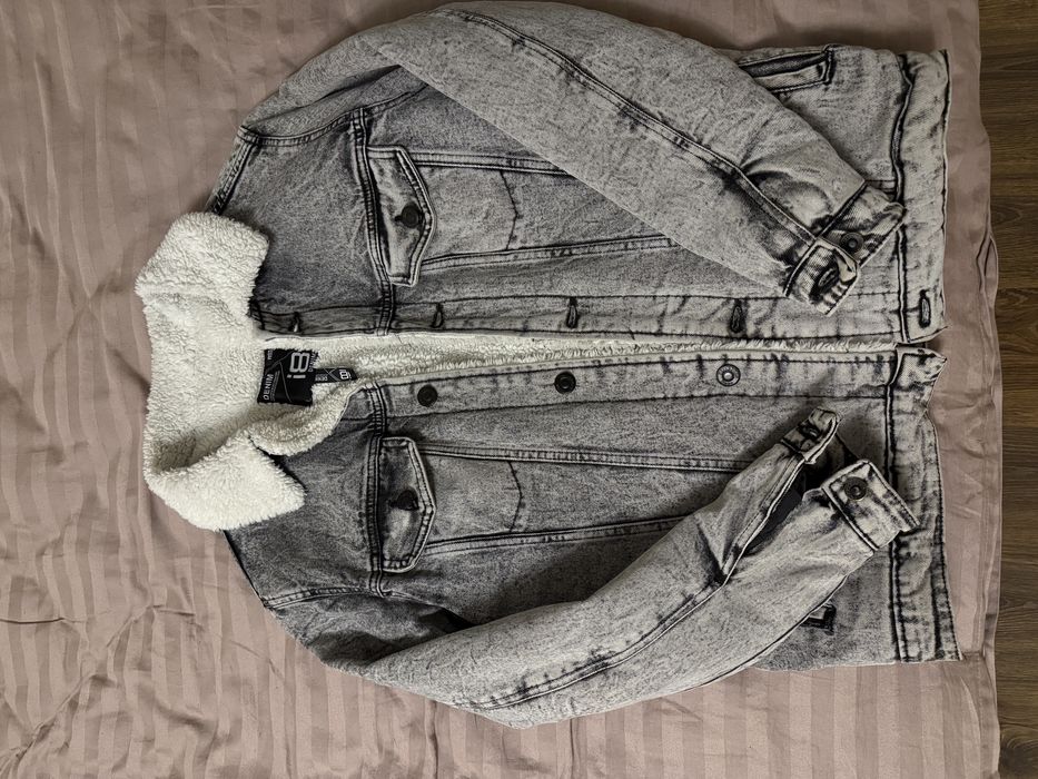 Мужская тёплая джинсовка