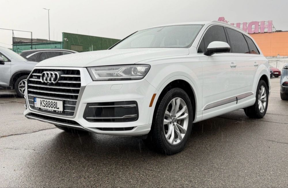 Audi Q7 Premium Plus 2017 White 3.0L