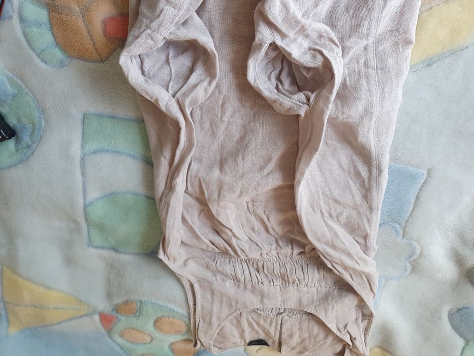 Lekka sukienka Topshop, kawa z mlekiem, rozm. 40