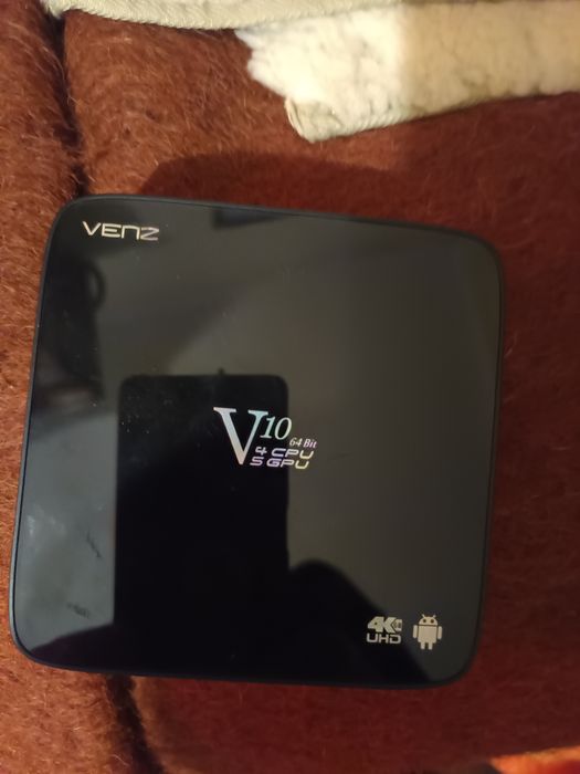 Box  Multimédia android, 4K 10-bit 60fps, com apps Google Play, Kodi