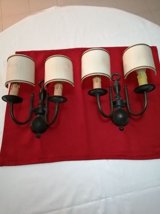 Candeeiros de parede par por 14 euros