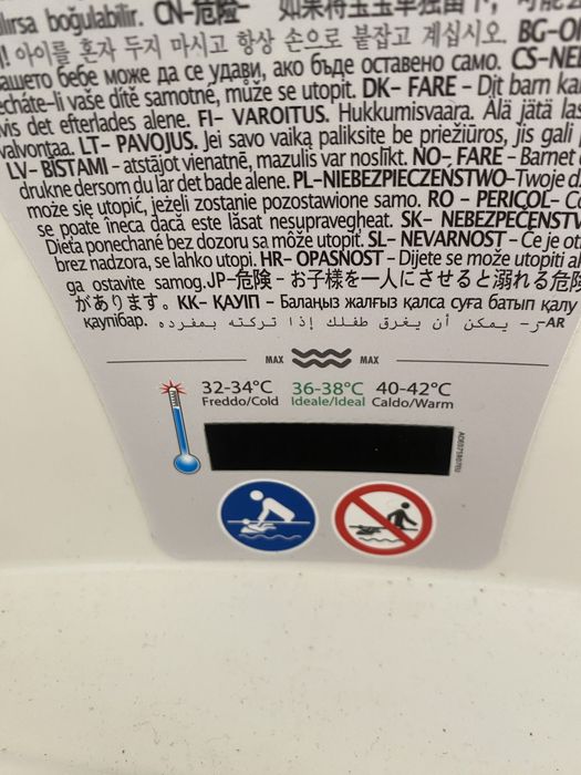 Wanienka dla niemowląt ze stelażem OK Baby