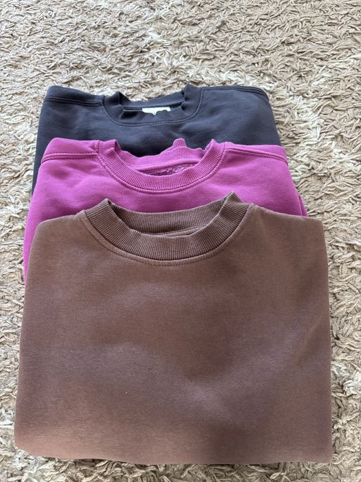 Zestaw 3 bluz firma ZARA dziewczynka rozm 140