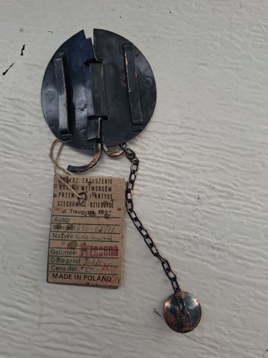 Klamra do paska, ozdobna. Antyk. PRL.