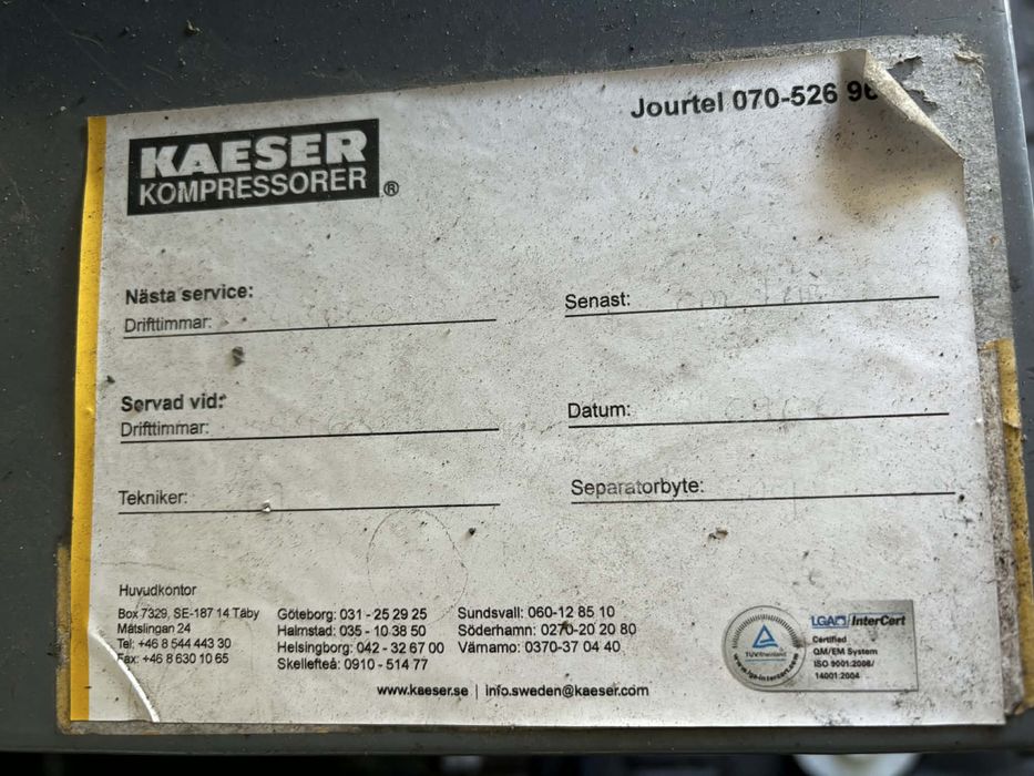 Kompressor śrubowy Atlas Copco GA 22 kw