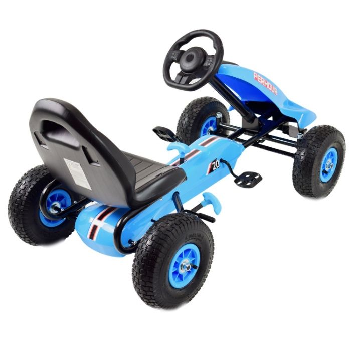 Najnowszy GOKART Na pedały, KOŁA POMPOWANE, hamulec G203