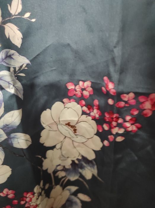 Camisa de noite nova em seda