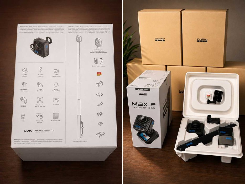 GoPro MAX2 + комплект аксессуаров