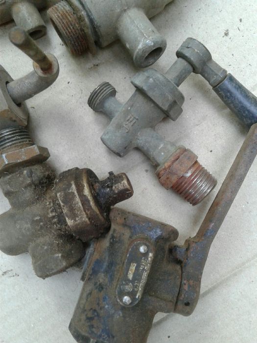 Кран латунный для бочки газа