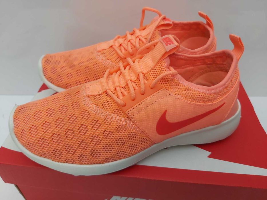 Sportowe sneakersy NIKE AIR MAX thea 37.5 pomarańczowe