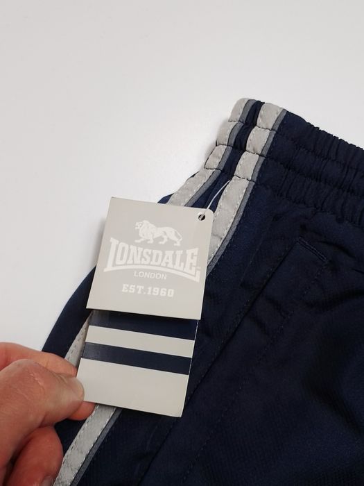 НОВІ LONSDALE ! Cпортивні нейлонові штани Lonsdale на лампасах