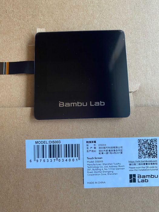 Продам сенсорный экран и комплектующие к Bambu Lab A1 mini
