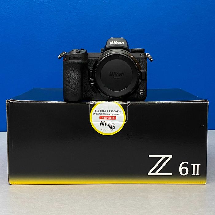 Nikon Z6 II (Corpo) - 24.5MP | 3 ANOS DE GARANTIA