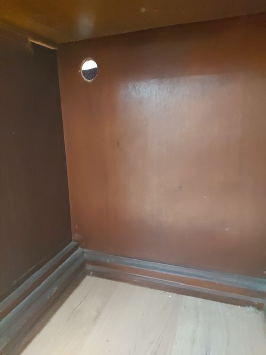 Secretária Madeira Escura